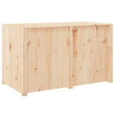 udendørs køkkenskab MEPPEL 106x55x64 cm massivt fyrretræ
