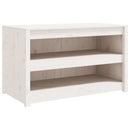 udendørs køkkenskab MEPPEL 106x55x64 cm massivt fyrretræ hvid