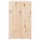 udendørs køkkenskab MEPPEL 106x55x92 cm massivt fyrretræ