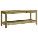havebænk 108x35x45 cm imprægneret fyrretræ