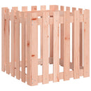 plantekasse med stakitdesign 60x60x60 cm massivt douglasfyr