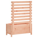 plantekasse med stativ 79x39,5x114 cm massivt douglasgran