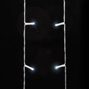 juletræslys 320 LED'er 375 cm koldt hvidt lys