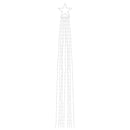 juletræslys 320 LED'er 375 cm blå