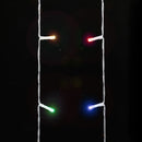 juletræslys 320 LED'er 375 cm flerfarvet lys