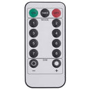 lysende starburst-dekoration 4 stk. 140 LED'er 17 cm varm hvid
