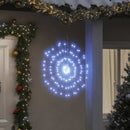 lysende starburst-dekoration 4 stk. 140 LED'er 17 cm kold hvid