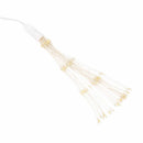 lysende starburst-dekoration 4 stk. 140 LED'er 17 cm flerfarvet