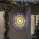 lysende starburst-dekoration 4 stk. 140 LED'er 17 cm flerfarvet