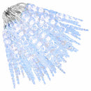 jule-istaplys 200 LED'er kold hvid 20 m akryl PVC
