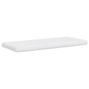 skummadras 80x200 cm 7 zoner hårdhed 20 ILD hvid