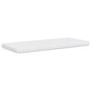 skummadrasser 2 stk. 90x200 cm 7 zoner hårdhed 20 ILD hvid