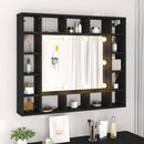 LED-spejlskab 91x15x76,5 cm
