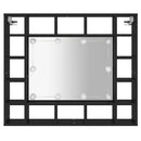 LED-spejlskab 91x15x76,5 cm