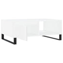 sofabord 90x60x35 cm konstrueret træ hvid