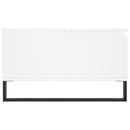 sofabord 90x60x35 cm konstrueret træ hvid