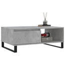 sofabord 90x60x35 cm konstrueret træ betongrå