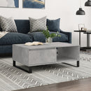 sofabord 90x60x35 cm konstrueret træ betongrå