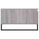 sofabord 90x60x35 cm konstrueret træ grå sonoma-eg