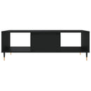 sofabord 104x60x35 cm konstrueret træ sort
