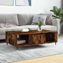 sofabord 104x60x35 cm konstrueret træ røget egetræsfarve