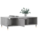 sofabord 104x60x35 cm konstrueret træ grå sonoma-eg