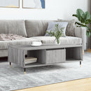 sofabord 104x60x35 cm konstrueret træ grå sonoma-eg