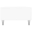sofabord 104x60x35 cm konstrueret træ hvid