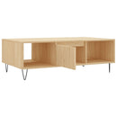 sofabord 104x60x35 cm konstrueret træ sonoma-eg