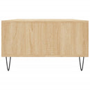 sofabord 104x60x35 cm konstrueret træ sonoma-eg