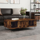 sofabord 104x60x35 cm konstrueret træ røget egetræsfarve