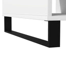 sofabord 104x60x35 cm konstrueret træ hvid