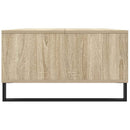 sofabord 104x60x35 cm konstrueret træ sonoma-eg