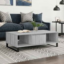 sofabord 104x60x35 cm konstrueret træ grå sonoma-eg