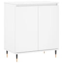 skænk 60x35x70 cm konstrueret træ hvid