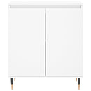 skænk 60x35x70 cm konstrueret træ hvid