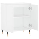skænk 60x35x70 cm konstrueret træ hvid