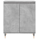 skænk 60x35x70 cm konstrueret træ betongrå