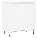 skænk 60x35x70 cm konstrueret træ hvid