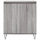 skænk 60x35x70 cm konstrueret træ grå sonoma-eg