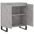 skænk 60x35x70 cm konstrueret træ betongrå