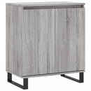 skænk 60x35x70 cm konstrueret træ grå sonoma-eg