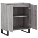 skænk 60x35x70 cm konstrueret træ grå sonoma-eg