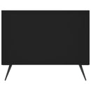 sofabord 90x50x40 cm konstrueret træ sort