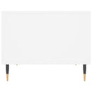 sofabord 60x50x40 cm konstrueret træ hvid