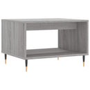 sofabord 60x50x40 cm konstrueret træ grå sonoma-eg