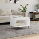 sofabord 60x50x40 cm konstrueret træ hvid