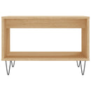 sofabord 60x50x40 cm konstrueret træ sonoma-eg
