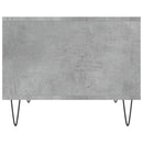 sofabord 60x50x40 cm konstrueret træ betongrå