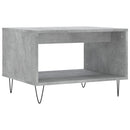 sofabord 60x50x40 cm konstrueret træ betongrå